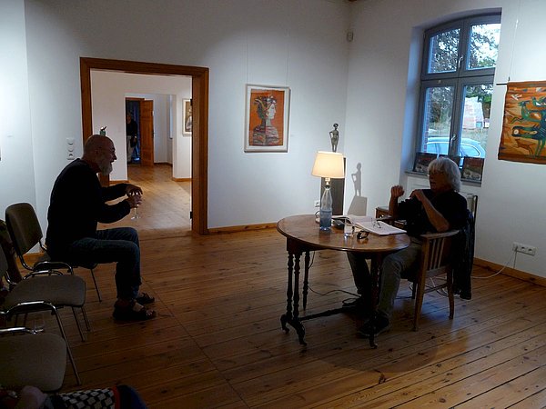 Kunsthaus Koldenhof, Lesung Uwe Saeger