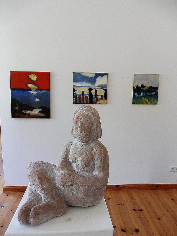 Ausstellung: Gertraud Wendlandt, Skulptur und Kedron Barrett, Malerei